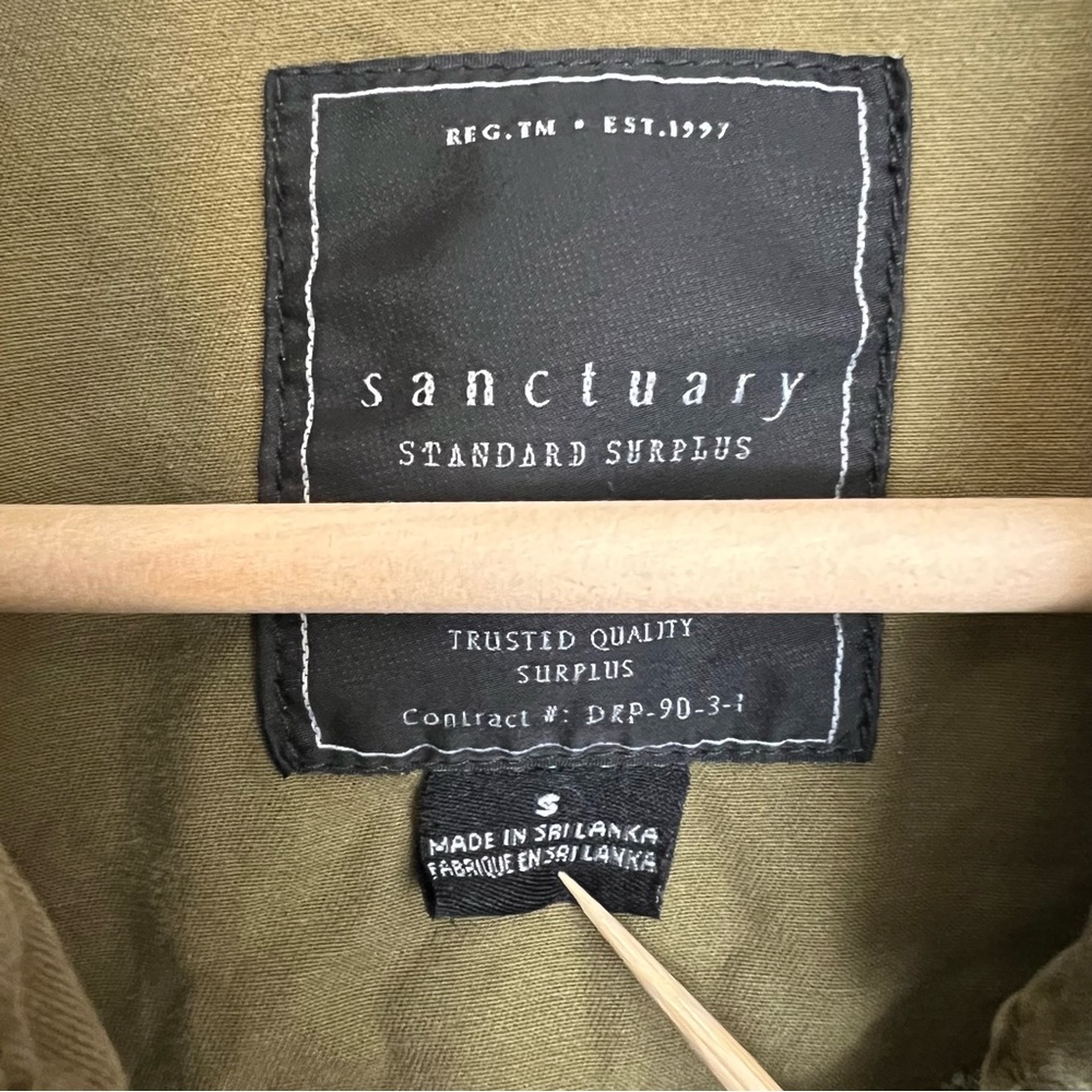 NWOT | Anthropologie Sanctuary Freedom Camo Jacket | S - Picture 4 of 4